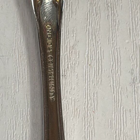 Oneida Brahms Community 7” Teaspoon Stainless Steel Flatware set of 4 - Picture 8 of 8